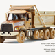 Illustration for article titled I Could Spend All Day Examining This Beautifully Detailed Wooden Truck